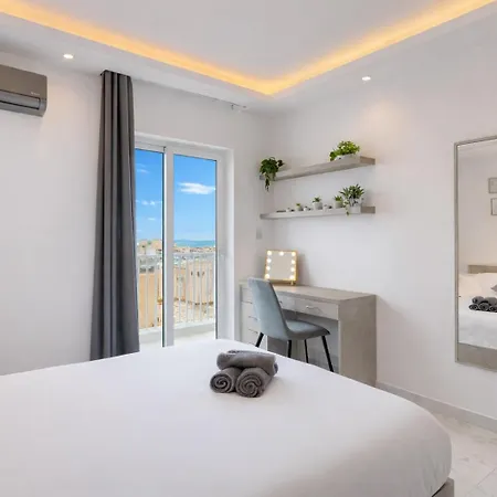The Bellview - Luxury 1 Bedroom - Gzira